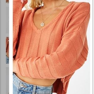 Chunky Ribbed High-Low Sweater